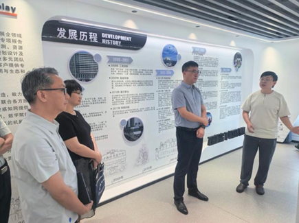 我院赴中图智飞公司开展校企合作交流